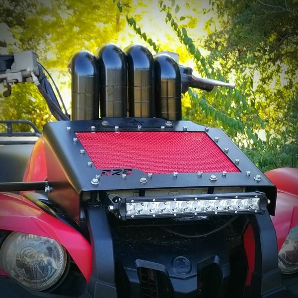 Yamaha Grizzly Radiator/Snorkel Combo Kit N2Deep Customs