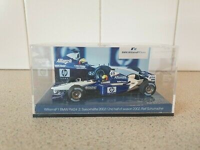 MINICHAMPS /F1 - 2002 WILLIAMS BMW FW24 /2 - schumacher - 1/43 SCALE MODEL