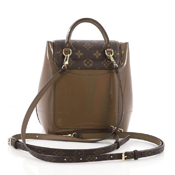 SOLD Louis Vuitton Hot Springs Vernis Monogram Backpack Handbag | 0