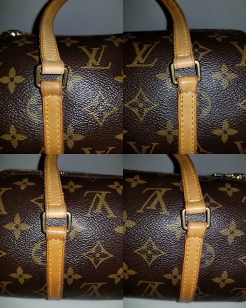 SOLD Authentic Louis Vuitton Monogram Papillon Bag Tootsie Roll Satchel | 0
