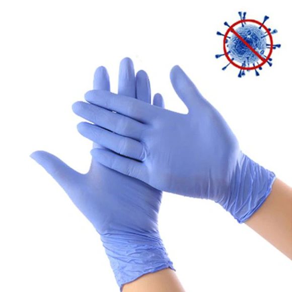 Nitrile Disposable Protective Gloves (Box of 100)