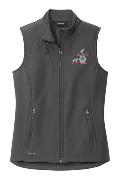 Eddie Bauer Ladies Stretch Soft Shell Vest Grey