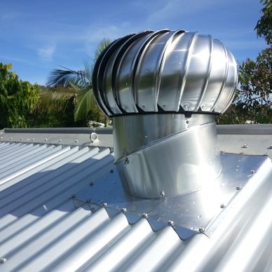 Make sure your roof vents are installed correctly.