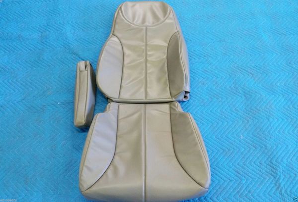 2002-2007 International Air Ride Replacement Seat Cover Backrest, Bottom and armrest- Gray