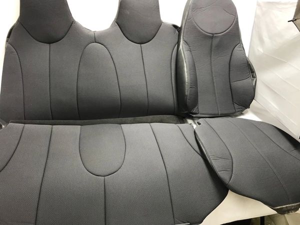 2002-2007 INTERNATIONAL 4300 4200 AIR RIDE COMPLETE REPLACEMENT SEAT COVER UPHOLSTERY GRAY CLOTH