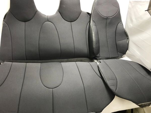 2002-2007 INTERNATIONAL 4300 4200 AIR RIDE COMPLETE REPLACEMENT SEAT COVER UPHOLSTERY GRAY CLOTH