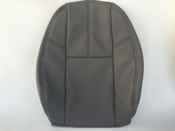 2007-2014 Silverado Work Truck Seat Cover Driver Back-Vinyl Dark Titanium "D Gray"88V