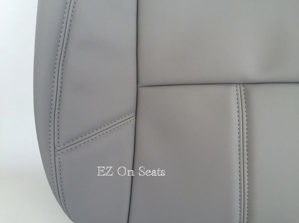 2007-2014 SILVERADO AVALANCHE SEAT COVER VINYL- LIGHT TITANIUM "LIGHT GRAY"