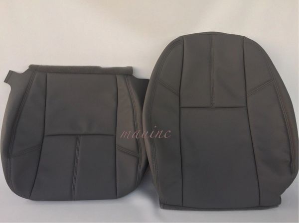 2007-2014Silverado Work Truck Seat Cover Back/Bottom DTitanium"DGray"#88V