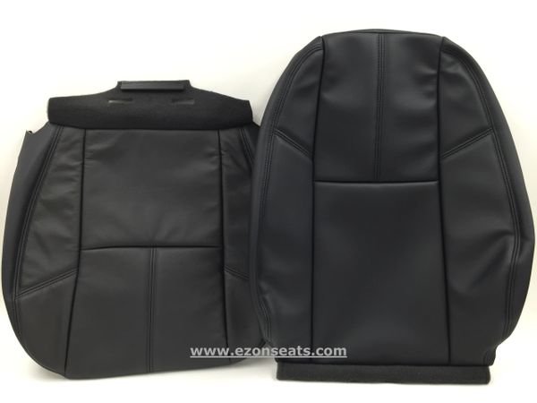 2007-2014 TAHOE SUBURBAN VINYL BOTTOM AND BACKREST COVER EBONY BLACK