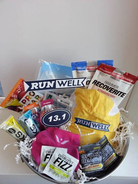 First Half Marathon Runner Gift Basket