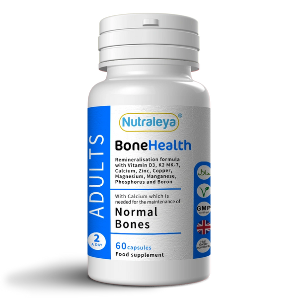 Openbaren privacy maniac BoneHealth (OsteoHealth) with Calcium, Vitamin D3, Vitamin K2 (MK7),  Magnesium Bone Strength Formula (60)