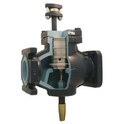 HCK5D Two Step Gas Powered Suction Stop Valve, Hansen Technologies Ammonia Refrigeration 