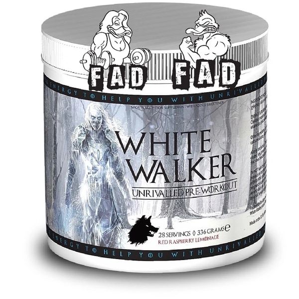 White Walker Preworkout 28 servings FAD Fitness