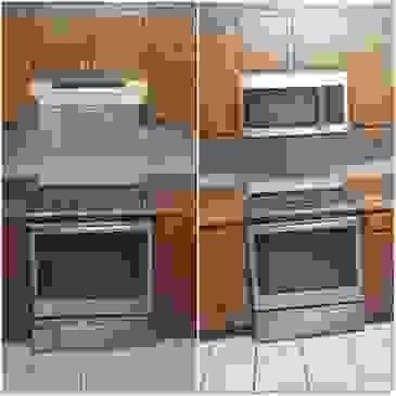 microwave installation