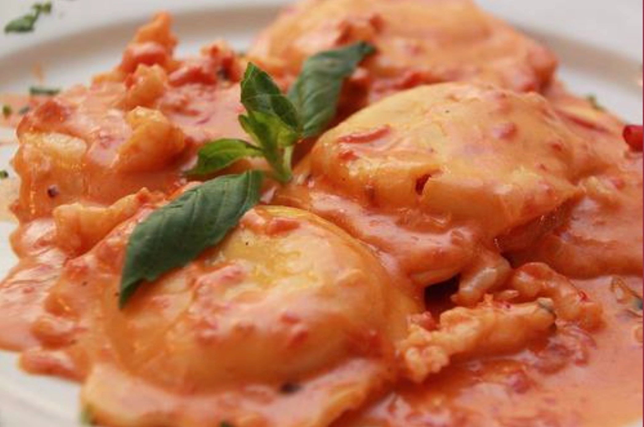 Sofia’s Italian Restaurant Best Pasta Dish Lobster Ravioli 