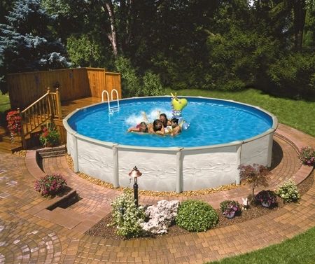 Trendium Discovery Above Ground Round and Oval pools | Western Tub and Pool