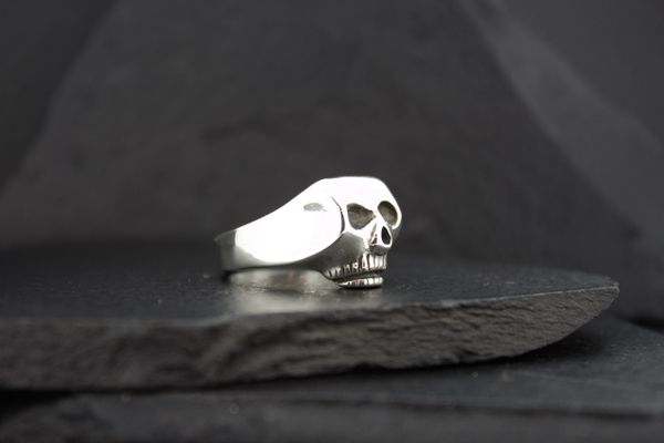 Iggy Pop Skull Ring, Johnny Depp Skull Ring, Original Jim Skull ...