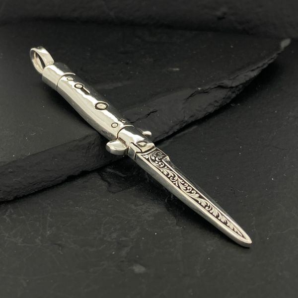 Switchblade necklace on sale