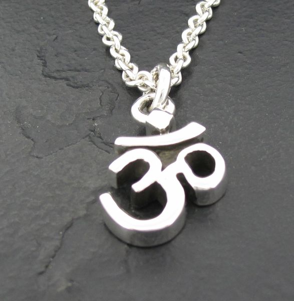 OM PENDANT | Silver Skull Ring | Alfred Albrizio Inc