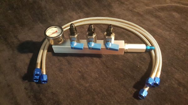 Nitrous Bottle 4an Manifold fill kit (ball valve)