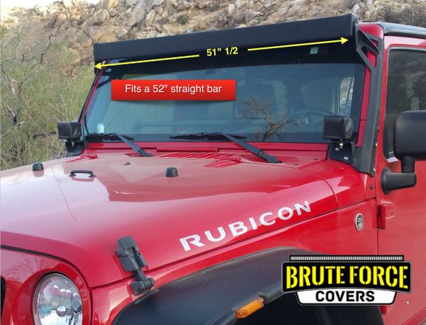 52 INCH LED LIGHT BAR COVER Brute Force Covers