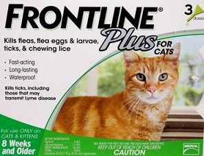 Frontline plus for hot sale cats 8 doses