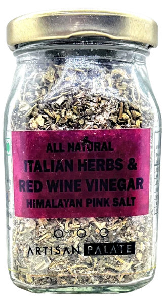 All Natural Italian Herbs & Red Wine Vinegar Himalayan Pink Salt