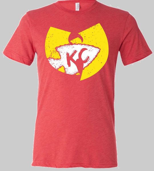 Wu KC Clan Unisex Super Soft Crew Red