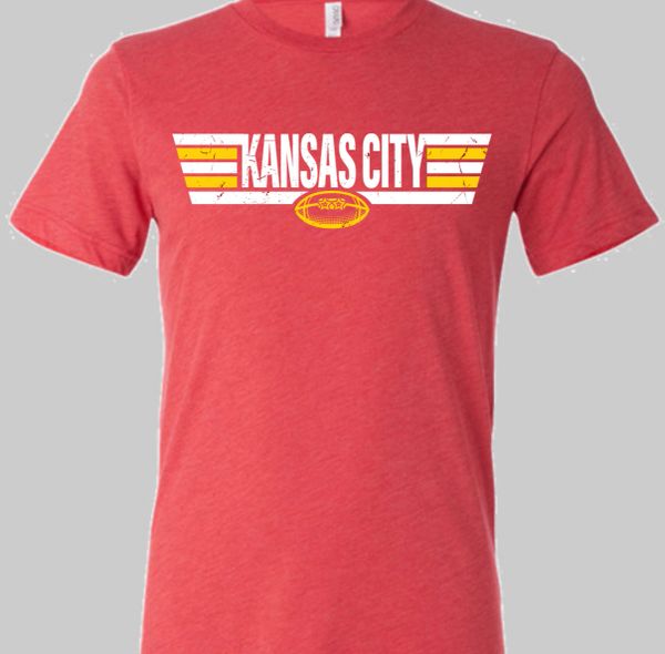 Top Kansas City Unisex Super Soft Crew Red