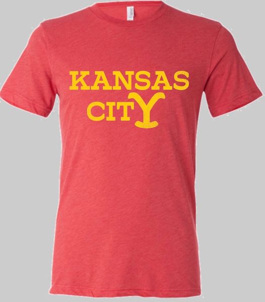 Kansas City Unisex Super Soft Crew Red
