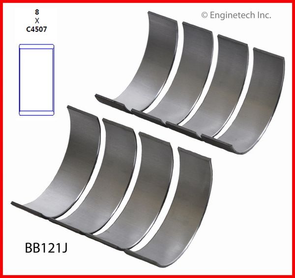 Rod Bearing Set (EngineTech BB121J) 01-11