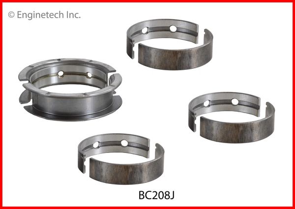Main Bearing Set (EngineTech BC208J) 06-11