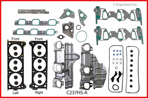 Head Gasket Set - MLS (EngineTech C237HS-A) 06-11