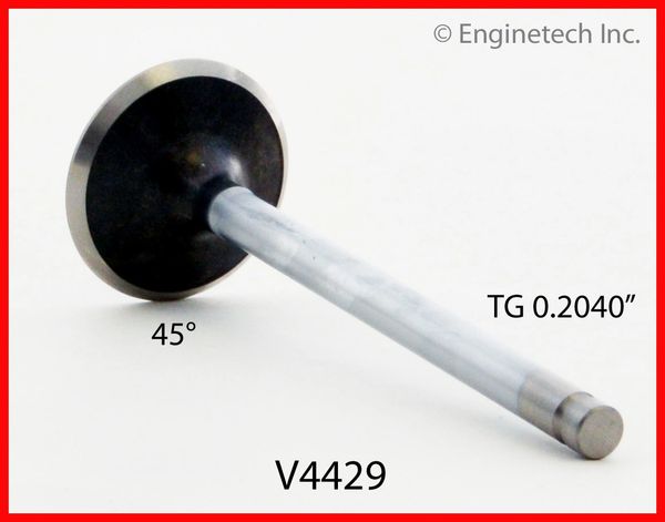 Valve - Exhaust (EngineTech V4429) 06-11