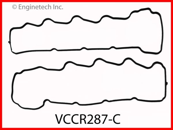 Valve Cover Gasket Set (Enginetech VCCR287-C) 08-13