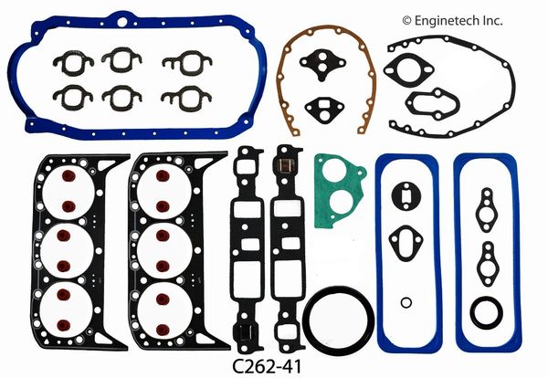 Full Gasket Set (EngineTech C262-41) 86-93