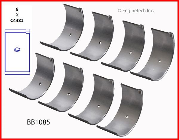 Rod Bearing Set (Enginetech BB1085) 90-92