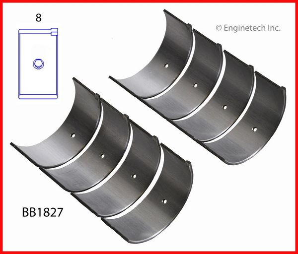 Rod Bearing Set (Enginetech BB1827) 93-99