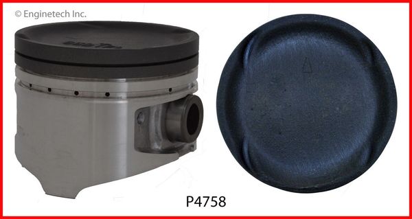 Piston Set (Enginetech P4758-4) 93-99