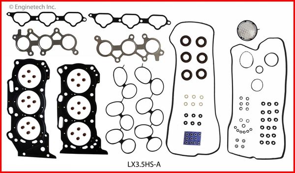 Head Gasket Set (Enginetech LX3.5HS-A) 06-13