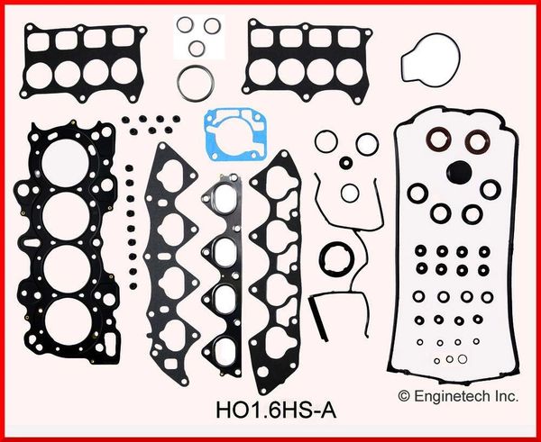 Head Gasket Set - MLS (Enginetech HO1.6HS-A) 92-01