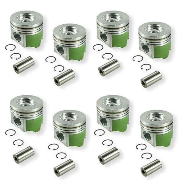 Piston Set - Cast Skirt Coated (Mahle 224-3666) 08-10