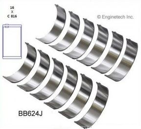 Rod Bearing Set (EngineTech BB624J) 90-09