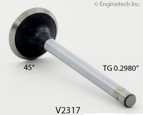 Exhaust Valve - 1.490" (EngineTech V2317) 88-95