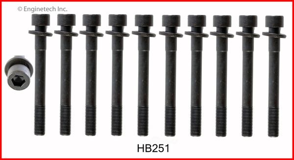 Head Bolt Set (Enginetech HB251) 01-11