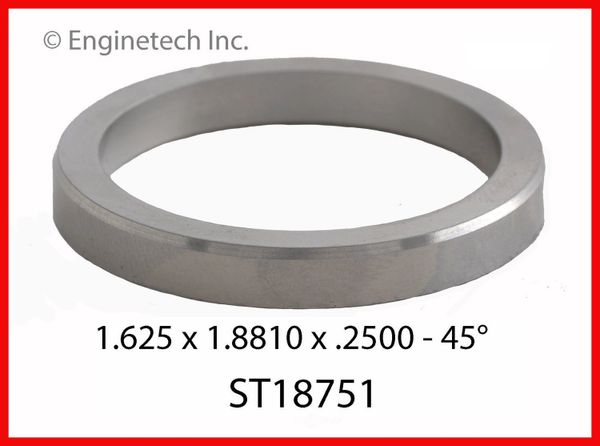 Valve Seat - Exhaust 1.750" (ST18751) 57-76