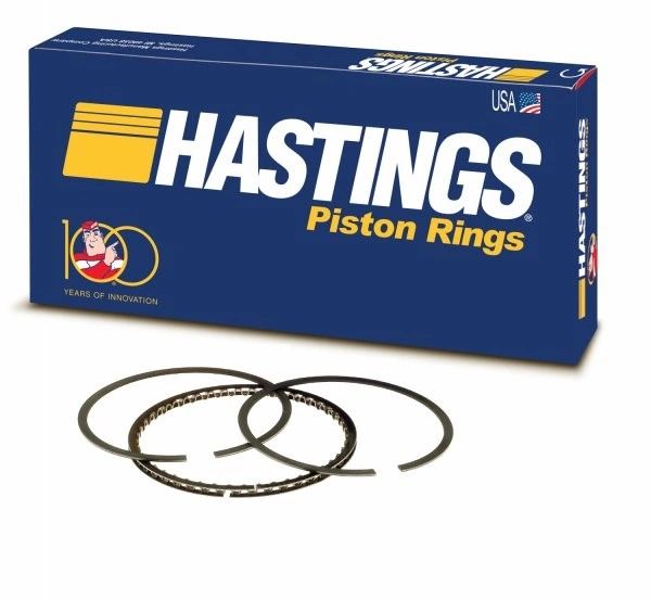 Piston Ring Set - Cast (Hastings 5560) 88-91