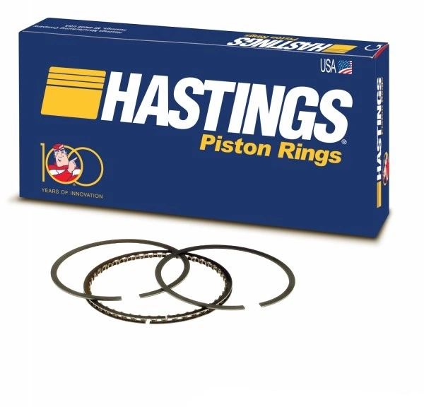 Piston Ring Set - Cast (Hastings 665) 83-95