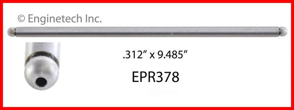 Push Rod (EngineTech EPR378) 83-00